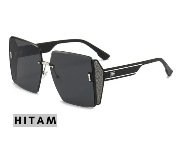 Oversized Korean Glasses set for women black