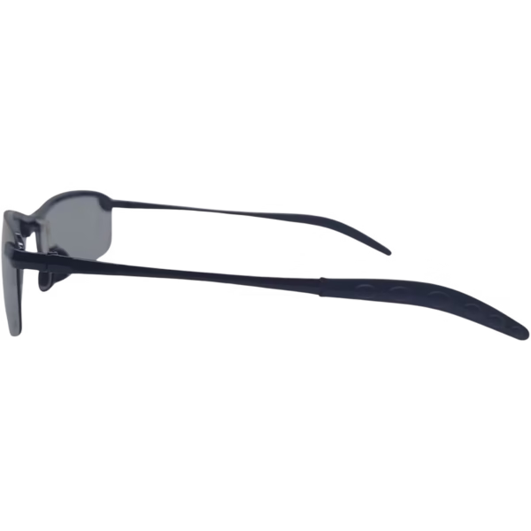Kacamata Anti Silau Siang dan Malam Original 100% Polarized Photochromic Warna Hitam Untuk Pria - samping